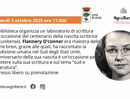 Laboratorio di scrittura su Flannery O’Connor