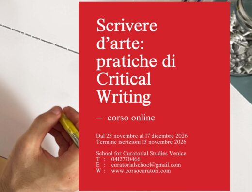 Corso online in critical writing