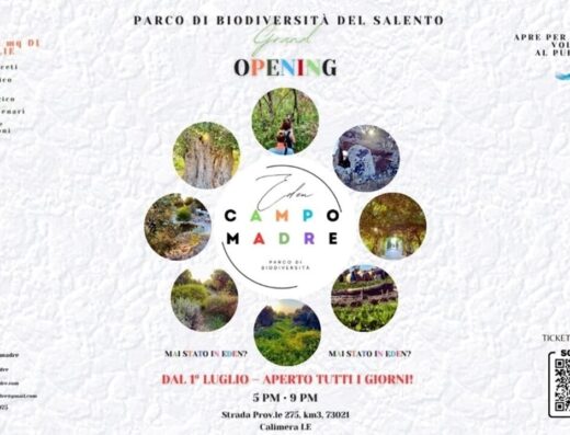 Apre Eden Campomadre il più grande parco di biodiversità del Sud Italia
