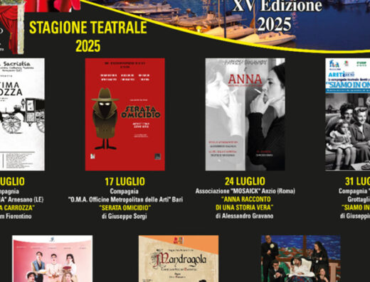 Rassegna teatrale “Premio Leuca”, al via quindicesima edizione